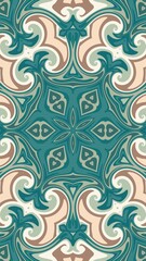 digital art in the form of a kaleidoscope