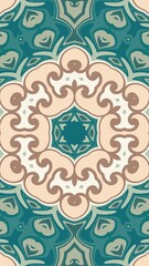 digital art in the form of a kaleidoscope