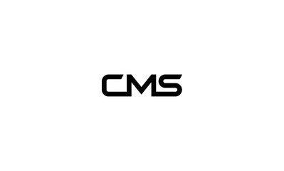 Obraz premium CMS initial letter, monogram logo