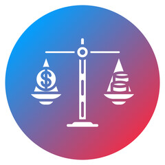 Balance Reconciliation Vector Icon