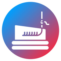 Fototapeta premium Blanket Stitch Vector Icon