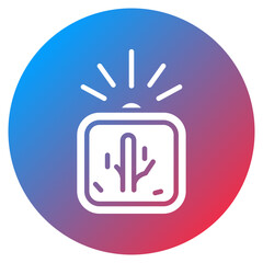 Panic Button Vector Icon