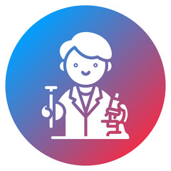 Lab Assistant Vector Icon