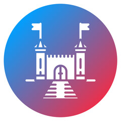 Medieval Dungeon Vector Icon