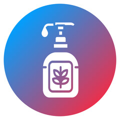 Disinfectant Jar Vector Icon