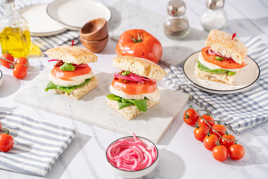 Caprese Salad Sandwich