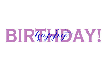 Happy Birthday（誕生日おめでとう）
よく目立つロゴマーク
