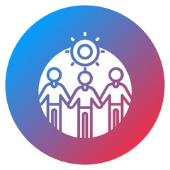 Family Gathering Vector Icon