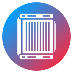 Book Barcode Vector Icon