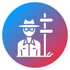 Border Patrol Vector Icon