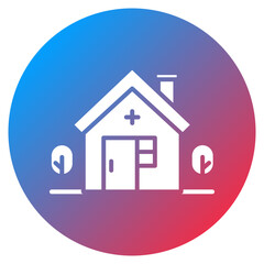 Temporary Residence Vector Icon