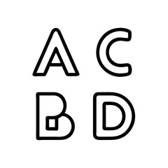 Watercolor vintage black letter a to z , alphabet for crest design, initials, monogram print. Vector font of grunge letters. Hand drawn ink alphabet. Grunge scratch type font.