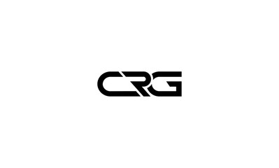 CRG initial letter, monogram logo
