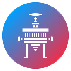 Filter Press Vector Icon