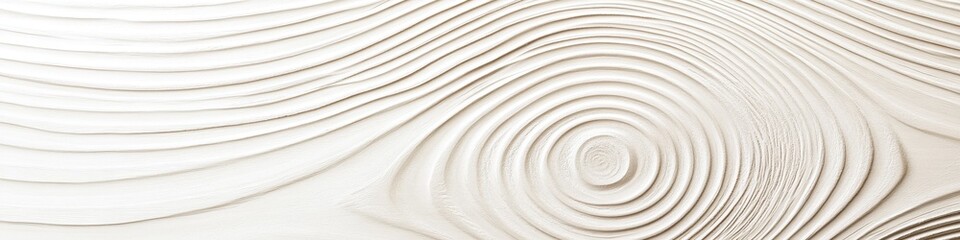 Abstract design with concentric circles and lines.