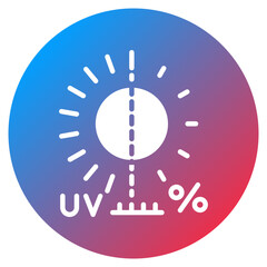 UV Index Vector Icon