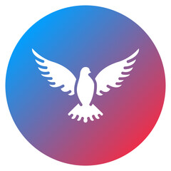 Dove Release Vector Icon
