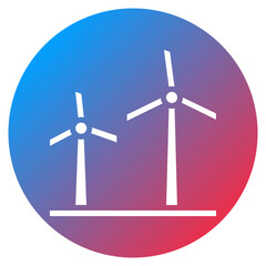 Air Turbine Vector Icon