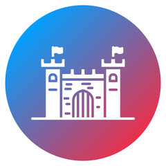 Fototapeta premium Fantasy World Vector Icon