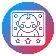 Baby Album Vector Icon