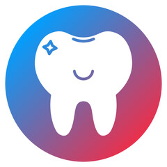 Baby Teeth Vector Icon