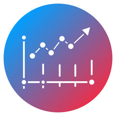 Growth Chart Vector Icon