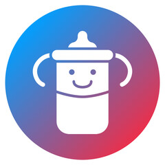 Sippy Cup Vector Icon
