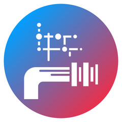 Data Pipeline Vector Icon