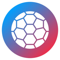 Obraz premium Soccer Match Ball Vector Icon