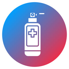 Antiseptic Spray Vector Icon