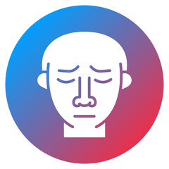 Nasal Congestion Vector Icon