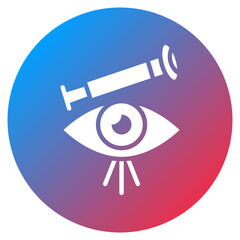 Long Term Vision Vector Icon