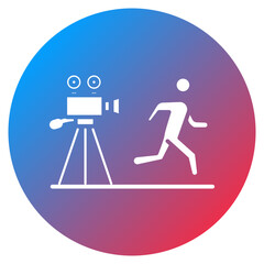 Tracking Shot Vector Icon