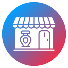 Perfume Shop Vector Icon