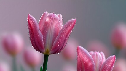 close up of pink flower