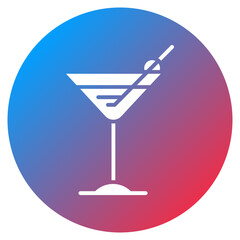 Martini Vector Icon