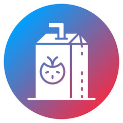 Juice Box Vector Icon