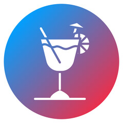 Cocktail Vector Icon