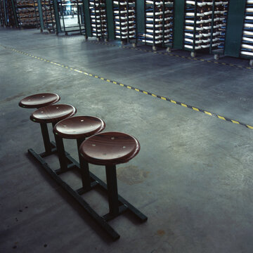 three stools