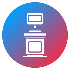 Naklejka premium Senior Discount Vector Icon