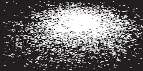 Black and white brush stroke  frame on white background. Vector illustration. Vector grunge circle. Ink square stroke on white background. Vector grunge circle