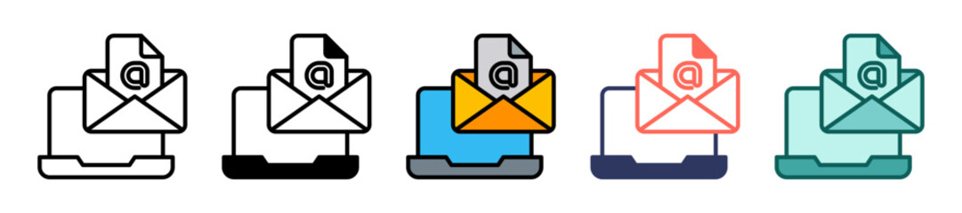 Email Marketing multiple icon