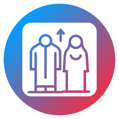 Hajj Guide Vector Icon