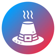 Pilgrim Hat Vector Icon