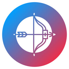 Horsebow Vector Icon