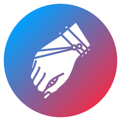 Wrist Sling Vector Icon