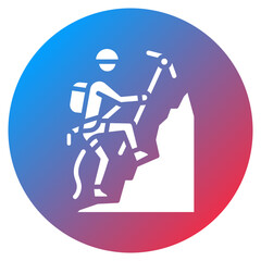 Climbing Pitons Vector Icon