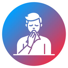 Seasonal Allergy Vector Icon