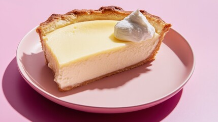 A Slice of Creamy Cheesecake Perfection: A Delicious Treat
