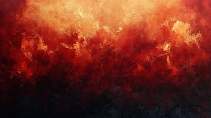 Fiery celestial abstract